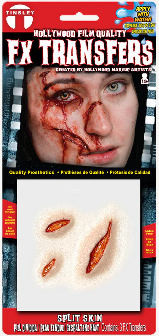 3D FX Transfers  "Split Skin" - Image 3