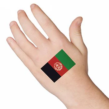 Afghanistan Flag Tattoo - Image 2