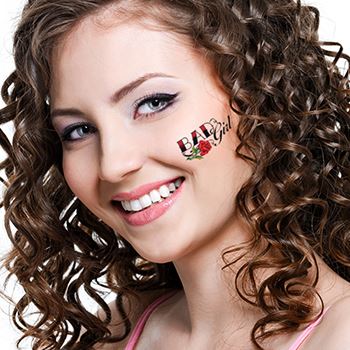 Bad Girl Rose Tattoo
