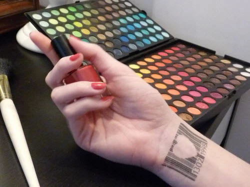 Barcode Heart Tattoo - Image 3