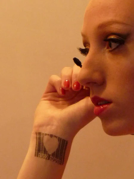 Barcode Heart Tattoo - Image 4