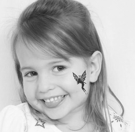 Black Fairies Tattoos