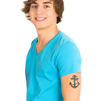 Blue Anchor Tattoo - Image 3