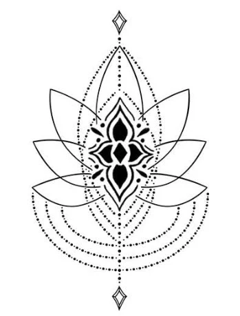 Bohemian Lotus Jewelry Tattoo