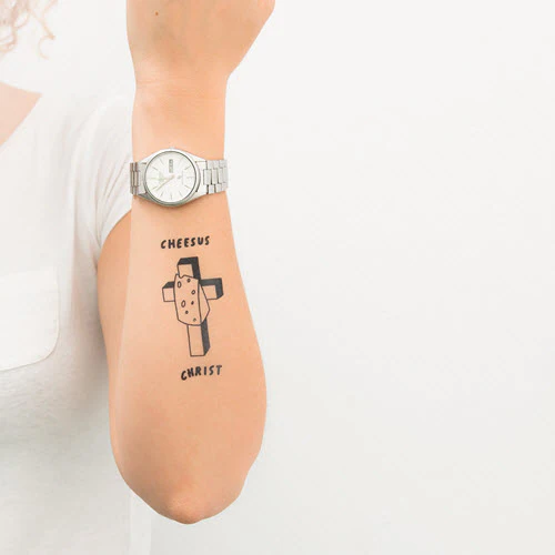 Cheesus Christ - Tattoonie - Image 3
