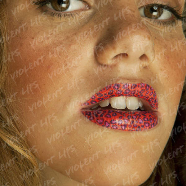 Coral Cheetah Violent Lips - Image 2