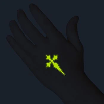 Cross - Glow Tattoo - Image 3