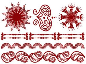 Flirty Henna Tattoos