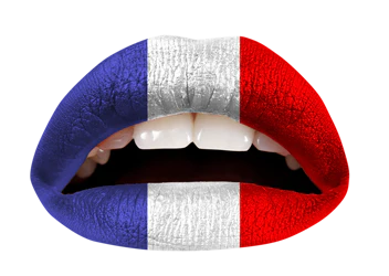 French Flag Violent Lips