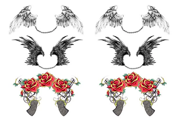 Fully Loaded Pasties - Skyn Demure Tattoos