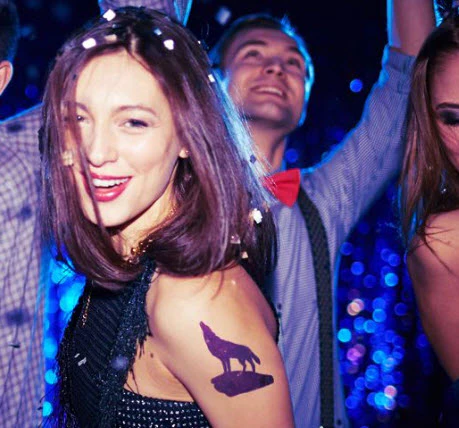 Galaxy Wolf Tattoo - Image 2