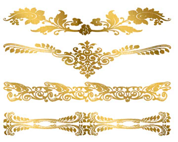 Golden Adornments Tattoos