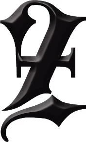 Gothic Letter 'Z' Tattoo