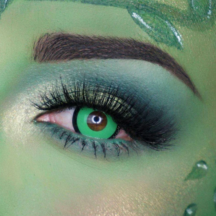 Green Manson Coloured Contact Lenses - Image 4