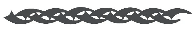 Grey Armband Tattoo
