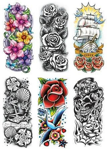 Grim Reaper Skull Sleeve Tattoo - Image 3