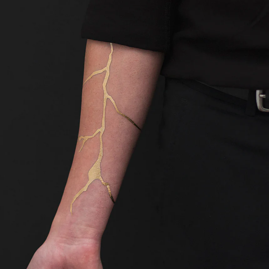 Kintsugi Temporary Tattoo - Tattoonie