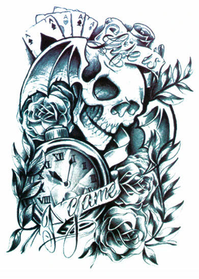 Life Is A Game Tattoo Sleeve