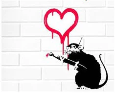 Love Rat - Banksy Tattoo - Image 3