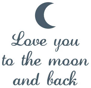 Love You To The Moon And Back Tattoo