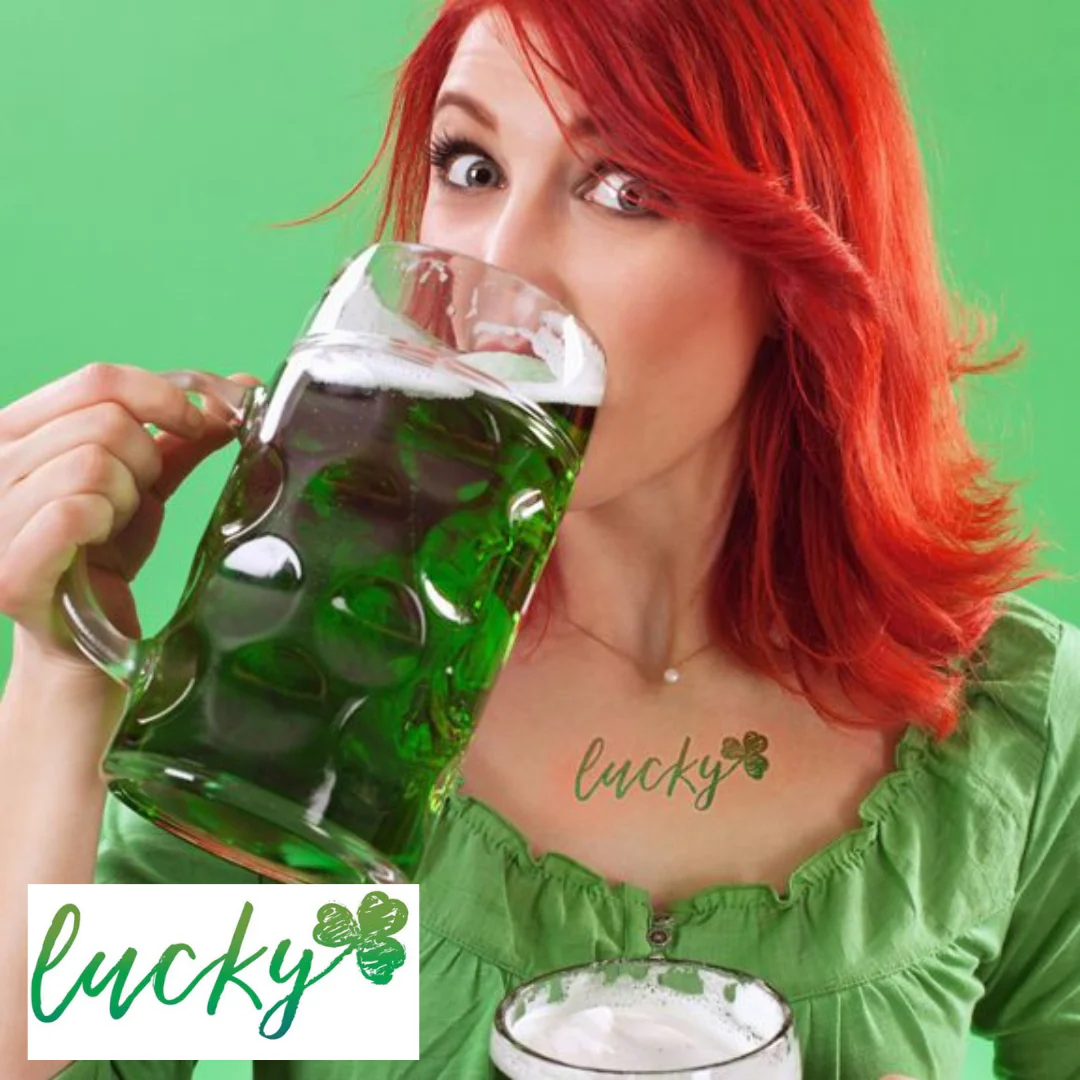 Lucky Shamrock Tattoo