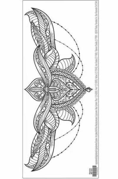 Mandala Beauty Bone Tattoo FX - Image 3