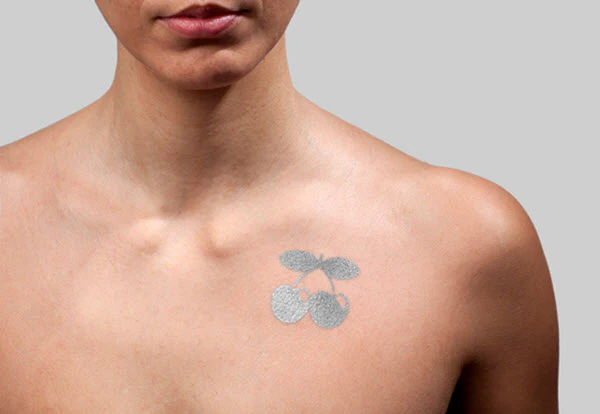 Midnight Silver Temporary Tattoo Spray 50 ml + 3 Stencils - Image 6