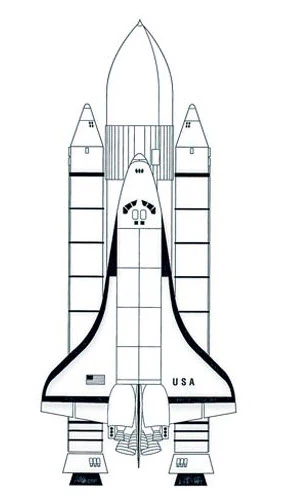 NASA Space Shuttle Tattoo