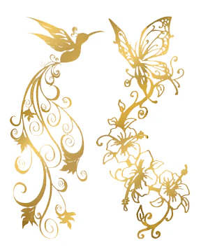 Natural Gold Tattoos