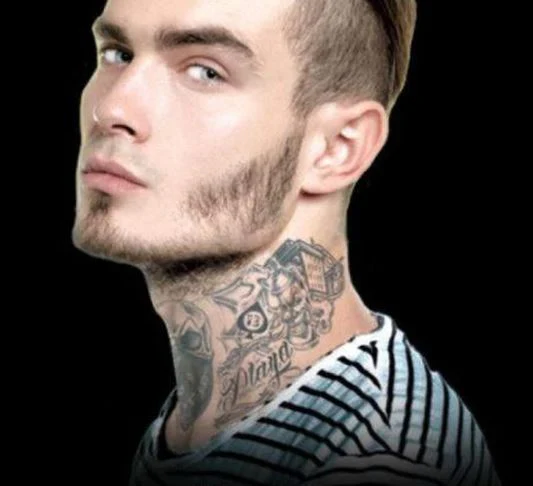 Neck Tattoos Vandal - Tinsley Transfers