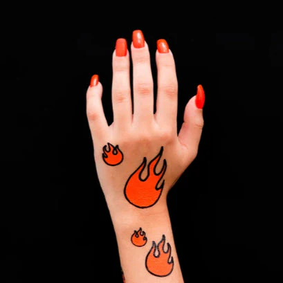Neon Flames - Tattoonie - Image 2