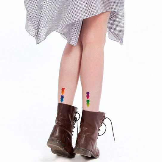Ombre Triangles Tattoo - Image 2