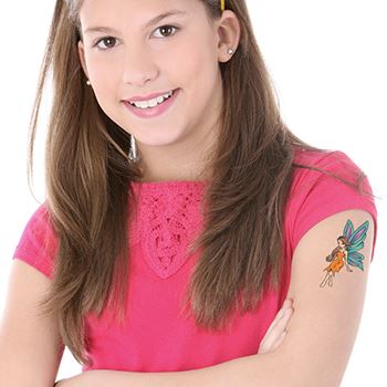 Orange Fairy Tattoo - Image 2