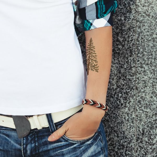 Pine Tree Tattoo - Image 2