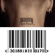 Pink - Bar Code Tattoo - Image 3