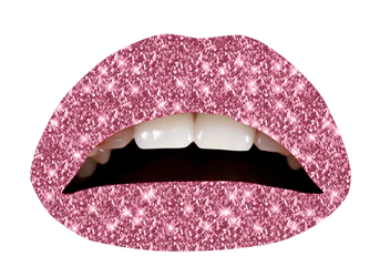 Pink Glitteratti Violent Lips