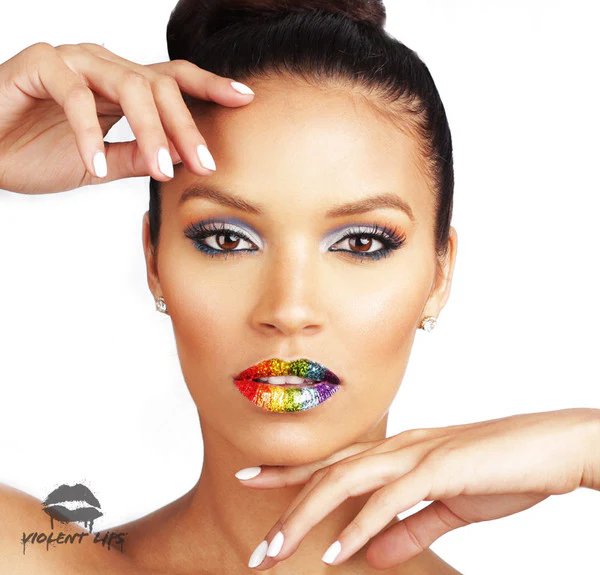 Rainbow Glitteratti Violent Lips - Image 2