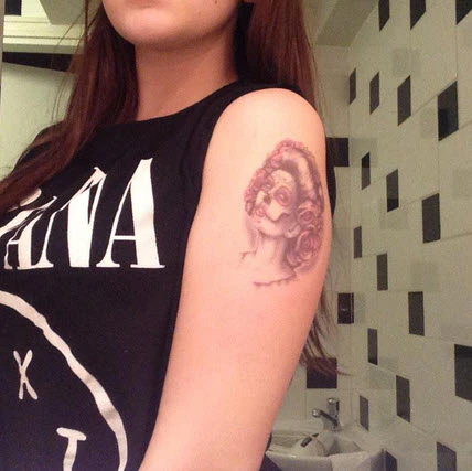 Señora Muerte Tattoo - Image 3