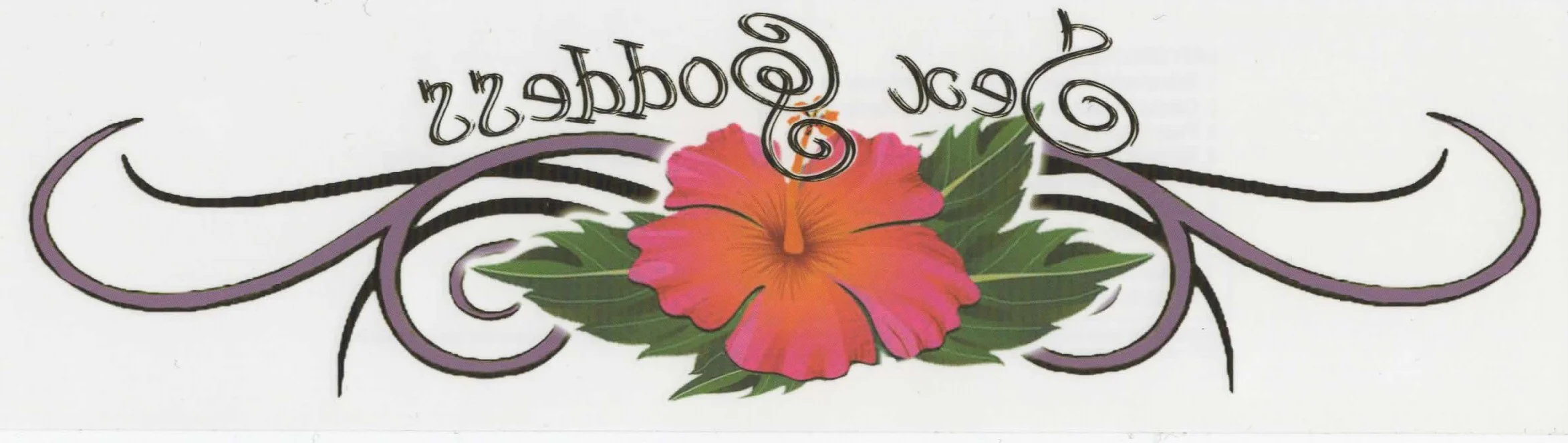 Sex Goddess Flower Band Tattoo