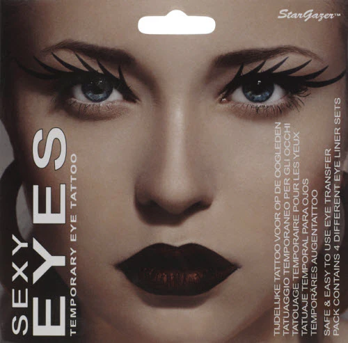 Sexy Eyes Temporary Tattoos - Liner
