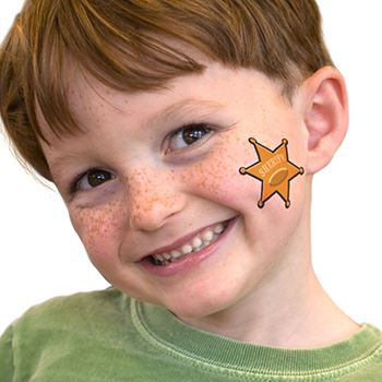 Sheriff Star Tattoo - Image 2