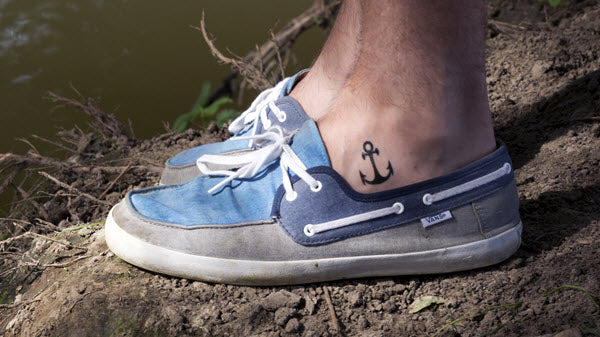 Small Anchor Tattoo - Image 4