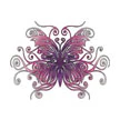 Small Baroque Butterfly Tattoo