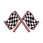 Small Check Flags Tattoo