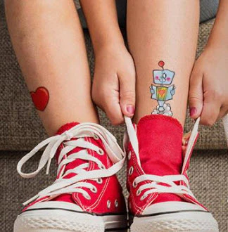 Small Red Heart Tattoo - Image 3