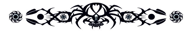 Spider Arm Band Tattoo