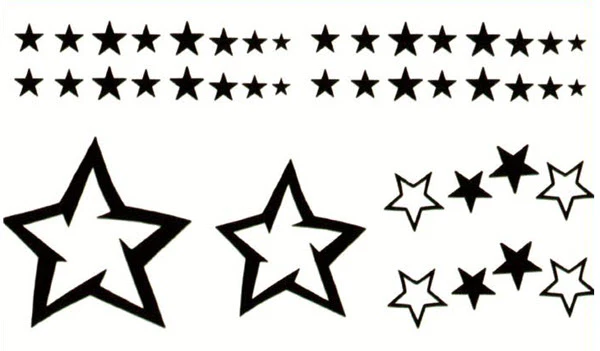Star Collection Tattoos (42 Tattoos)