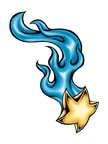 Star Flame Tattoo