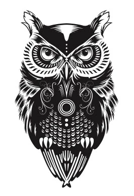 Strepik Owl Tattoo - Image 2