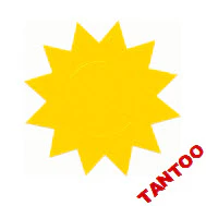 Sunny Sun Tantoos (20 Sun Tan Stickers)
